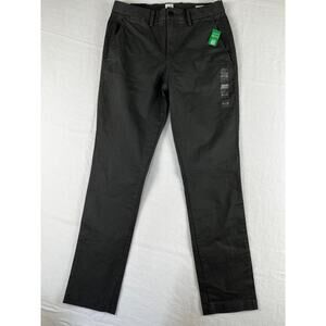 NWT Mens Gap Black Dress Pants  Size 28 inseam  30  x12